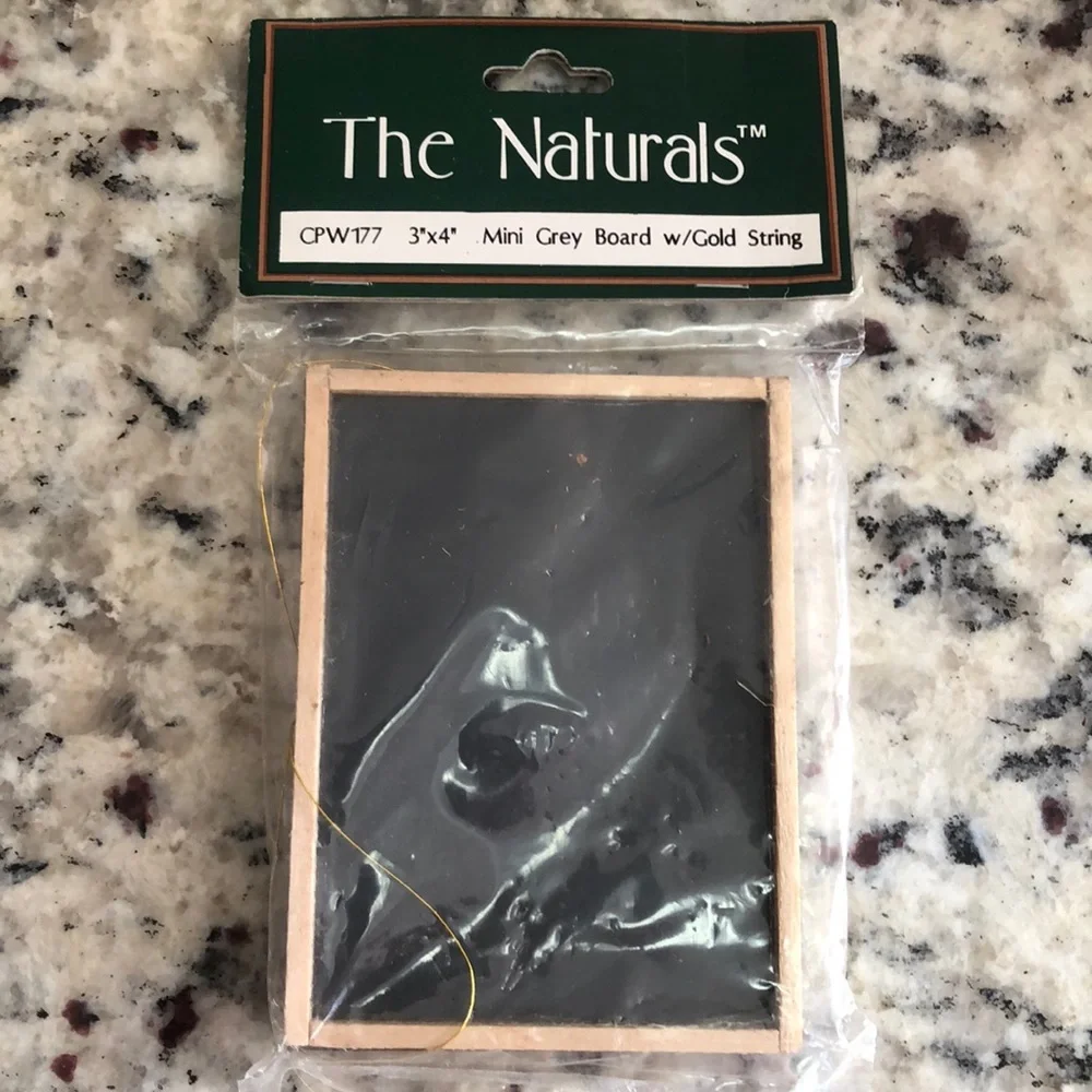 Brand New The Naturals Mini Framed Chalk Boards
